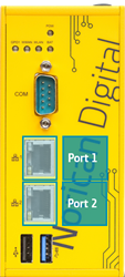 NoriGate ethernet ports